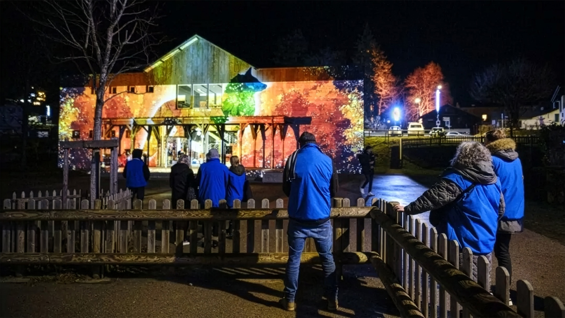 Mapping des illuminations de St-Cergue (CH)