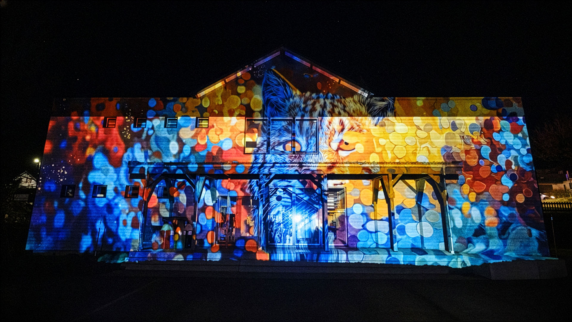 Mapping des illuminations de St-Cergue (CH)